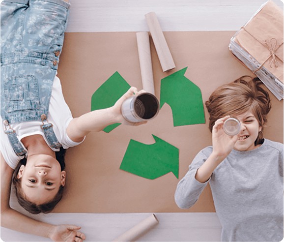 创世大发再生在全国范围内建立了多个科普教育基地，深耕绿色循环理念传播